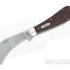 Case Hawkbill Pruner Synthetic Brown Handle Slipjoint 00016