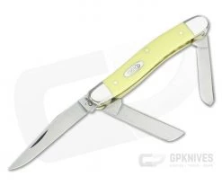 Case Yellow Handle Medium Stockman