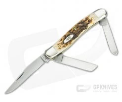 Case Amber Bone CV Medium Stockman