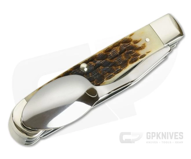 Case Amber Bone Hobo with Spoon - Image 4