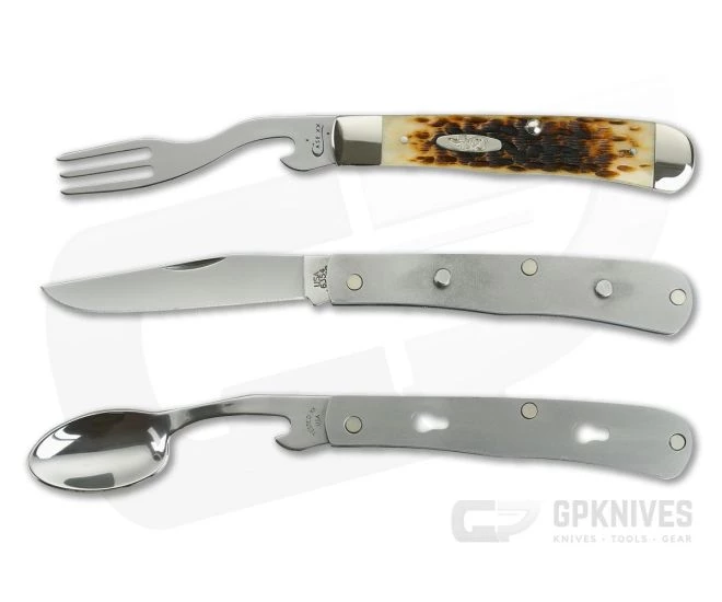 Case Amber Bone Hobo with Spoon - Image 3