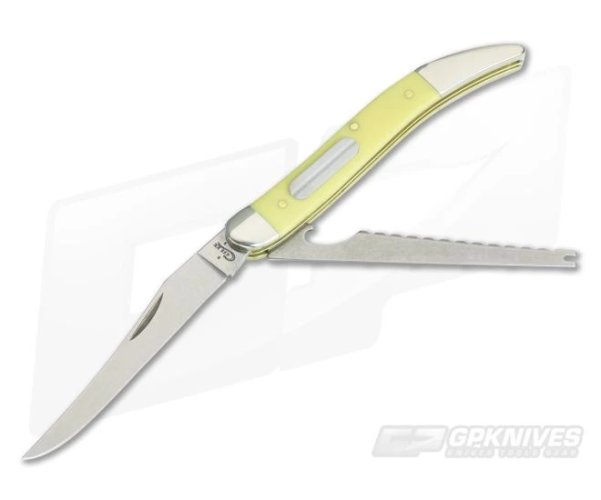 Case Yellow Handle Fishing Knife