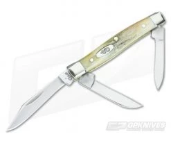 Case Small Stockman India Stag Bone 00178