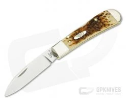 Case Tribal Lock Amber Bone Peach Seed Jig Bose Back Lock 00247