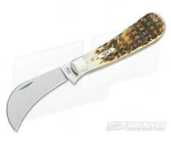 Case Amber Bone Hawkbill Pruner