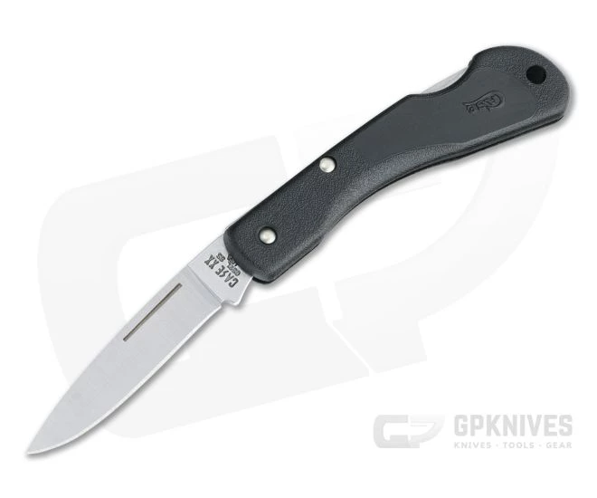 Case Mini Blackhorn Satin Lightweight Synthetic Folding Knife 00253