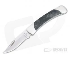 Buck Pro The 55 Limited Satin S30V Marbled Carbon Fiber Lock Back Folder 0055CFSLE