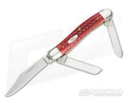 Case Old Red Pocket Worn Medium Stockman 00786