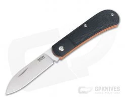 Pena Knives X-Series Spear Point Slipjoint Satin M390 Jigged Black G10 Slipjoint Folder