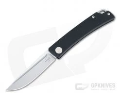 Boker Plus Celos Satin 440C Black G10 Slip Joint Folder 01BO178