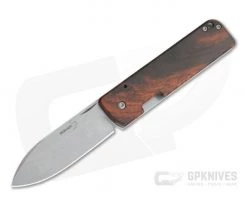 Boker Plus Lancer 42 Cocobolo Stonewashed D2 Frame Lock Folder 01BO468
