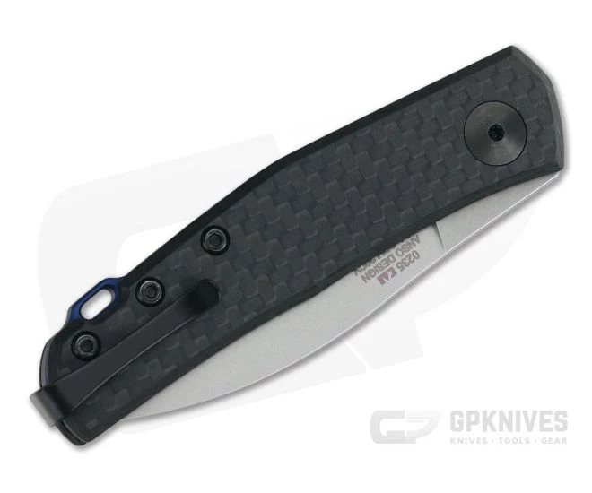 Zero Tolerance 0235 Jens Anso CPM-20CV Spear Point Carbon Fiber Slip Joint - Image 2