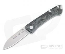 Buck Legacy 250 Saunter LTD Satin S35VN Marbled Carbon Fiber Slip Joint Folder 0250CFSLE