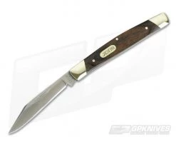 Buck Solo Woodgrain Single Blade Traditional Slipjoint 0379BRS
