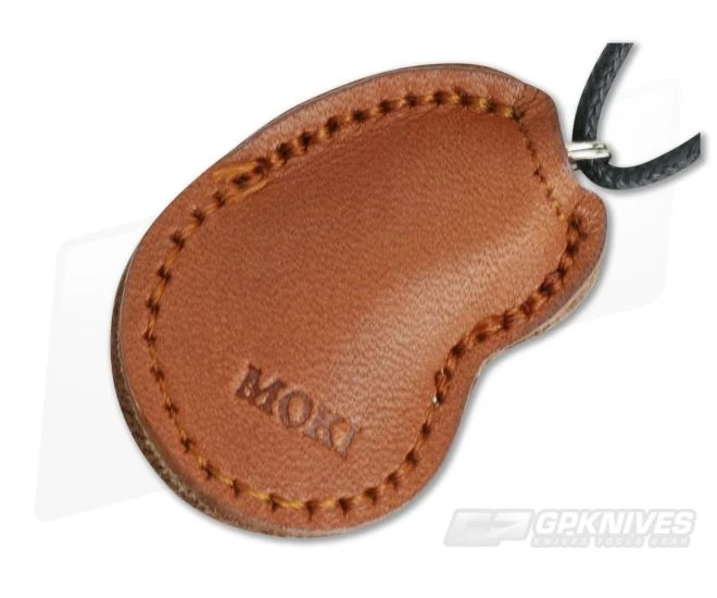 Moki Colon Mini Pendant Slip Joint Neck Knife Micarta - Image 4