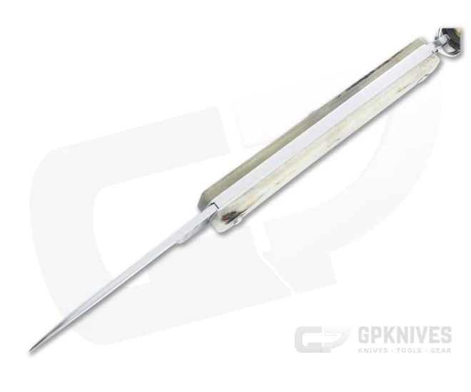 Great Eastern Cutlery #05 PPP Keychain Knife Pen Blade Sambar Stag Slip Joint Folder 052121-SS-01 - Image 3