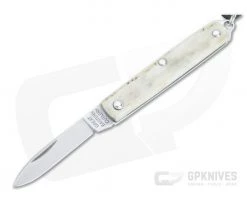 Great Eastern Cutlery #05 PPP Keychain Knife Pen Blade Sambar Stag Slip Joint Folder 052121-SS-03