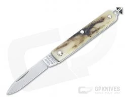 Great Eastern Cutlery #05 PPP Keychain Knife Pen Blade Sambar Stag Slip Joint Folder 052121-SS-05