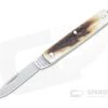 Great Eastern Cutlery #05 PPP Keychain Knife Pen Blade Sambar Stag Slip Joint Folder 052121-SS-09