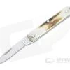 Great Eastern Cutlery #05 PPP Keychain Knife Pen Blade Sambar Stag Slip Joint Folder 052121-SS-10