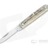 Great Eastern Cutlery #05 PPP Keychain Knife Pen Blade Sambar Stag Slip Joint Folder 052121-SS-11