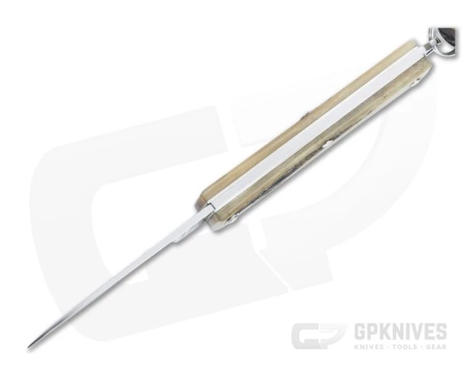 Great Eastern Cutlery #05 PPP Keychain Knife Pen Blade Sambar Stag Slip Joint Folder 052121-SS-13 - Image 3