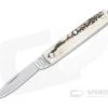 Great Eastern Cutlery #05 PPP Keychain Knife Pen Blade Sambar Stag Slip Joint Folder 052121-SS-17