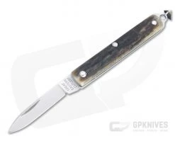 Great Eastern Cutlery #05 PPP Keychain Knife Pen Blade Sambar Stag Slip Joint Folder 052121-SS-18