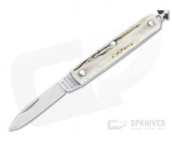 Great Eastern Cutlery #05 PPP Keychain Knife Pen Blade Sambar Stag Slip Joint Folder 052121-SS-22