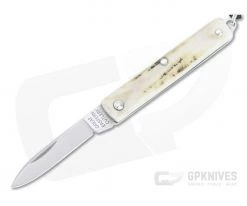 Great Eastern Cutlery #05 PPP Keychain Knife Pen Blade Sambar Stag Slip Joint Folder 052121-SS-24