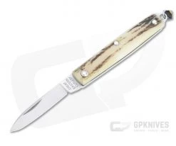 Great Eastern Cutlery #05 PPP Keychain Knife Pen Blade Sambar Stag Slip Joint Folder 052121-SS-31