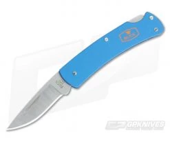 Buck 524 Alumni Blue Anodized Aluminum Gentleman's Lock Back Knife 0524BLS