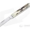 Great Eastern Cutlery #05 PPP Keychain Knife Sheepsfoot Sambar Stag Slip Joint Folder 053121-SS-11