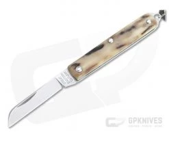 Great Eastern Cutlery #05 PPP Keychain Knife Sheepsfoot Sambar Stag Slip Joint Folder 053121-SS-24
