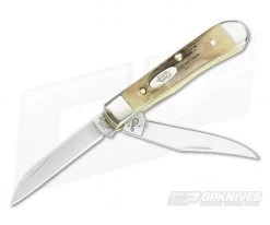 Case Tiny Trapper Wharncliffe Genuine India Stag
