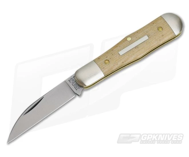 Tidioute Cutlery #06 Pemberton Wharncliffe Muslin Micarta