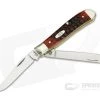 Case Chestnut Bone Jigged Mini Trapper CV 07012