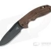 Hinderer XM Slippy Vintage Series Black O1 Spear Point Smooth Walnut Battle Green Slip Joint 0951