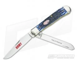 Case Navy Blue Army Trapper