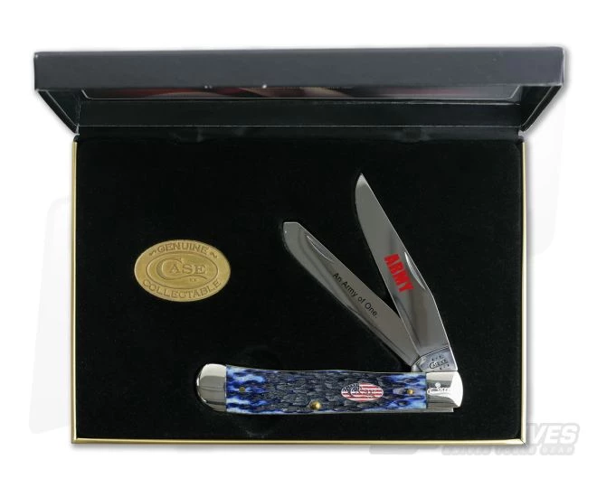 Case Navy Blue Army Trapper - Image 3