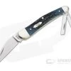 Case Seahorse Whittler Blue Denim Peach Seed Jig Bone Slip Joint 10882
