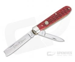 Boker Manufaktur Razor Jack Classic Jigged Red Bone Traditional Slip Joint 110744