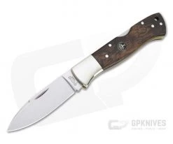 Boker Solingen Mamba Spearpoint Satin N690 Desert Ironwood Back Lock 110822