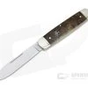Boker Solingen Cattle Knife Satin N690 Curly Birch Traditional Slip Joint 110910