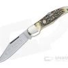 Boker Solingen Folding Hunter Stag Back Lock Knife 111011HH