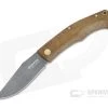 Boker Solingen Durand Boxer EDC Brown Burlap Micarta M390 Slip Joint Folder 111029