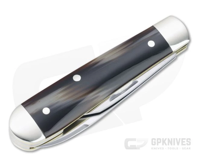 Boker Solingen Swell-End Jack Satin N690 Synthetic Horn Cap Lifter Slip Joint 111916 - Image 2