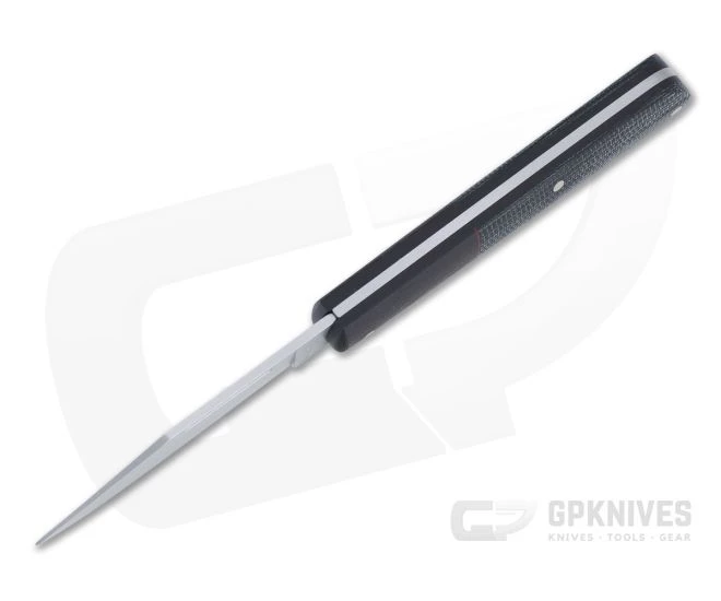 Boker Solingen Barlow Integral Blasted N690 Black Canvas Micarta Slip Joint 111943 - Image 3