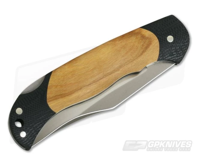 Boker Solingen Junior Scout Lightweight G10 Olive Wood N690 111975 - Image 2