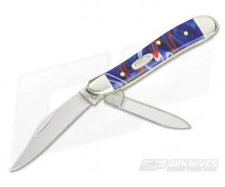 Case Peanut Patriotic Kirinite Tru-Sharp 11208